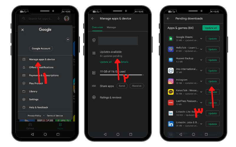 بروزرسانی اینستاگرام