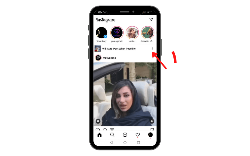 گزینه will auto post when-پ possible