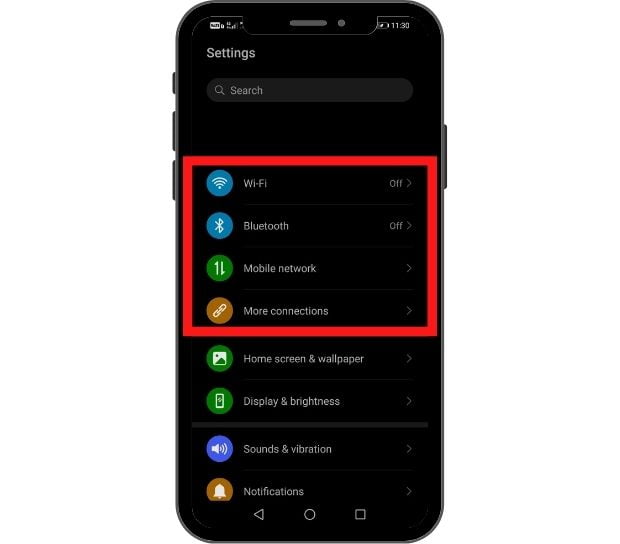 `نیامدن پیام های دایرکت اینستاگرام به خاطر تنظیمات اینترنت