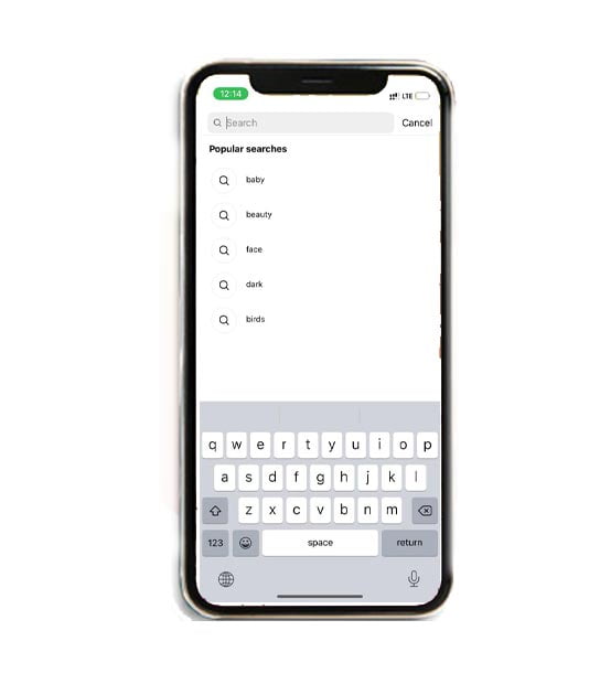 سرچ افکت های اینستاگرام
