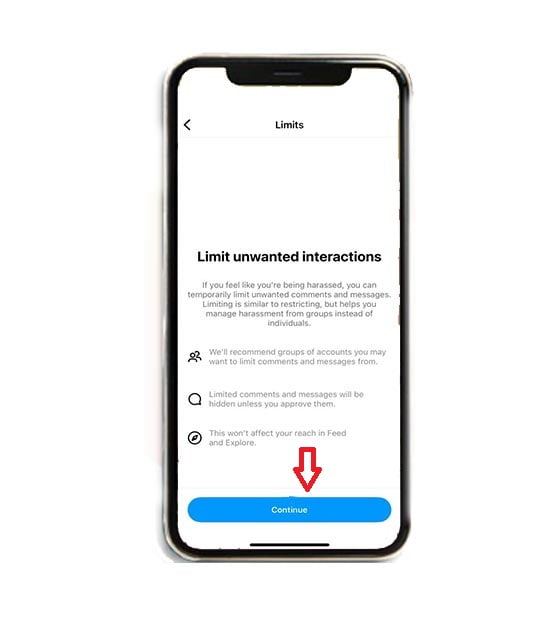 continue اینستاگرام