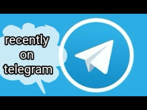 حالت Last seen recently در تلگرام